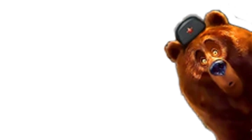 Изображение медведя в русской шапке, символизирующего приветственный бонус в Онлайн-казино Azino777.